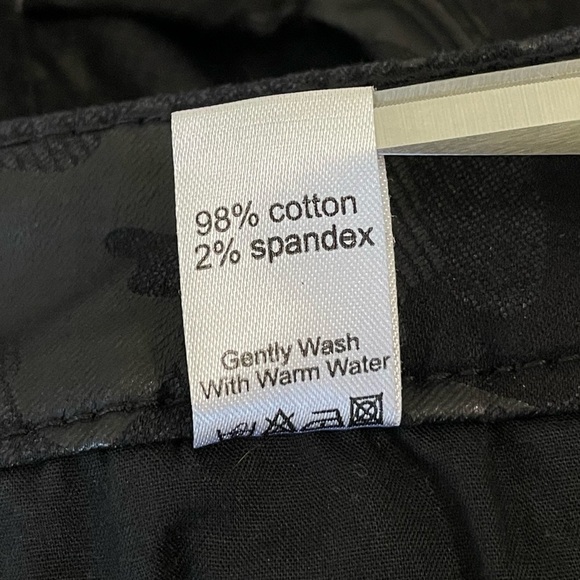 Bevy Flog Commando Button Fly Pant Stretch Cotton Black Camo Size 26 - Picture 16 of 16